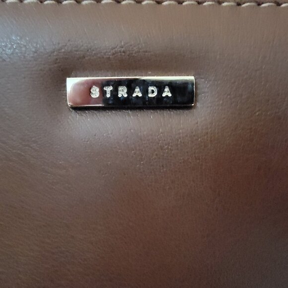 Strada Brown Zip Around Wallet - Picture 2 of 14